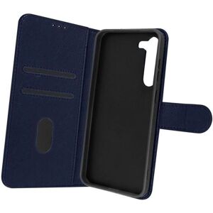 Étui portefeuille et support vidéo pour Samsung Galaxy S23 Plus - Bleu - Publicité Étui portefeuille et support vidéo pour Samsung Galaxy S23 Plus - Bleu - Publicité