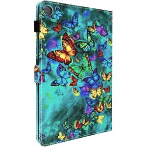 Avizar Lenovo Tab M10 Gen 3 Hülle - Schmetterling Mehrfarben Wallet Avizar Lenovo Tab M10 Gen 3 Hülle - Schmetterling Mehrfarben Wallet
