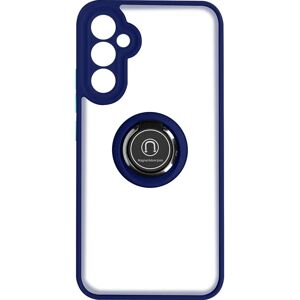 Coque Bleue pour Samsung Galaxy A34 5G - Double Matériau Support Vidéo - Publicité Coque Bleue pour Samsung Galaxy A34 5G - Double Matériau Support Vidéo - Publicité