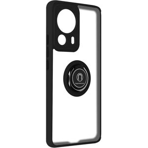 Avizar Xiaomi 13 Lite Schwarze Schutzhülle mit Ring-Ständer Avizar Xiaomi 13 Lite Schwarze Schutzhülle mit Ring-Ständer