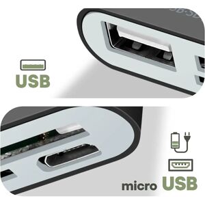 Avizar USB-C auf USB und Micro-USB Adapter - Schwarz Avizar USB-C auf USB und Micro-USB Adapter - Schwarz