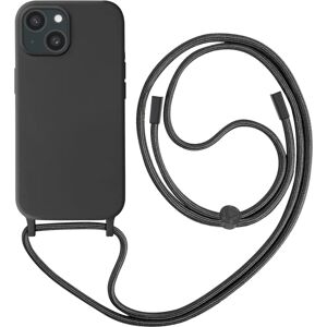 Avizar iPhone 15 Plus Case with Lanyard - Semi-rigid, 80cm Black Avizar iPhone 15 Plus Case with Lanyard - Semi-rigid, 80cm Black