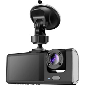 Avizar Dashcam - Full HD, 3 Cámaras, Pantalla 2" - Grabadora de coche Avizar Dashcam - Full HD, 3 Cámaras, Pantalla 2" - Grabadora de coche