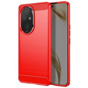 Coque en silicone rouge pour Honor 200 Pro - Étui - Publicité Coque en silicone rouge pour Honor 200 Pro - Étui - Publicité