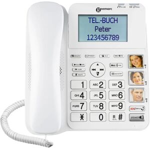 Téléphone amplifié senior Geemarc CL595 à gros boutons - Publicité Téléphone amplifié senior Geemarc CL595 à gros boutons - Publicité