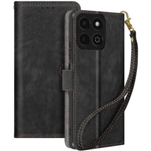 Avizar Honor 200 Smart Cover - Pung & Stativ, Sort Avizar Honor 200 Smart Cover - Pung & Stativ, Sort