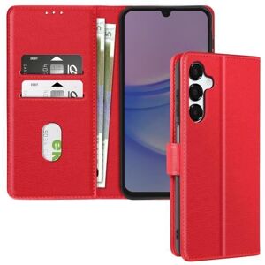 Avizar Galaxy A16 Red Vegan Leather Wallet Case with Video Support Avizar Galaxy A16 Red Vegan Leather Wallet Case with Video Support