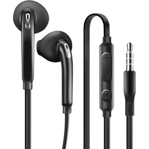 Avizar 3,5 mm Hovedtelefoner - In-ear, Mikrofon, Sort Avizar 3,5 mm Hovedtelefoner - In-ear, Mikrofon, Sort