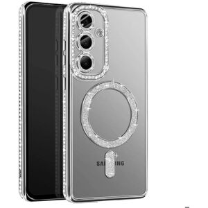 Avizar Sølv Diamant Cover til Galaxy S25 med MagSafe Avizar Sølv Diamant Cover til Galaxy S25 med MagSafe