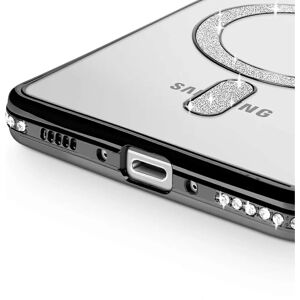 Coque Diamant Noire pour Galaxy A56 - Étui Smartphone - Publicité Coque Diamant Noire pour Galaxy A56 - Étui Smartphone - Publicité