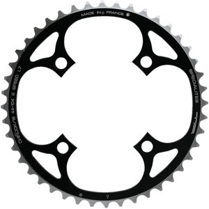 Plateau extérieur MTB à 4 bras TA Chinook 104 PCD - Noir - 42-46T - Publicité Plateau extérieur MTB à 4 bras TA Chinook 104 PCD - Noir - 42-46T - Publicité