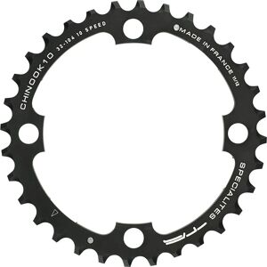 Plateau de vélo 34T Specialites TA pour 9-11 vitesses - Noir - Publicité Plateau de vélo 34T Specialites TA pour 9-11 vitesses - Noir - Publicité