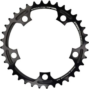 Plateau chaîne TA Syrius 10/11 vitesses 110mm BCD - 39T Noir - Publicité Plateau chaîne TA Syrius 10/11 vitesses 110mm BCD - 39T Noir - Publicité
