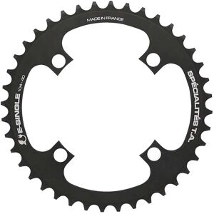 Plateau de chaîne TA 40T pour vélo électrique - 104mm PCD - Noir - Publicité Plateau de chaîne TA 40T pour vélo électrique - 104mm PCD - Noir - Publicité