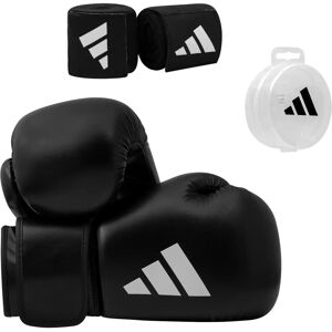 Kit de boxe Adidas V2 - Gants, bandes, protège-dents - Publicité Kit de boxe Adidas V2 - Gants, bandes, protège-dents - Publicité