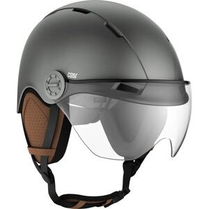 Casr Grijze Helm - Verstelbare Veiligheid Helm voor Scooters & Fietsen Casr Grijze Helm - Verstelbare Veiligheid Helm voor Scooters & Fietsen