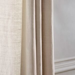 Madura Beige Linen Curtain with Ruffle - Curtain Madura Beige Linen Curtain with Ruffle - Curtain