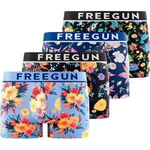Freegun Signature x 4 - Multicolore - 2XL - Underwear - Publicité Freegun Signature x 4 - Multicolore - 2XL - Underwear - Publicité