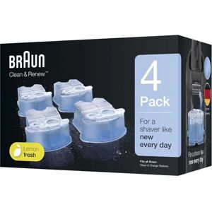 Braun Modèle 81387055 - 4 Recharges de liquide de nettoyage - Publicité Braun Modèle 81387055 - 4 Recharges de liquide de nettoyage - Publicité