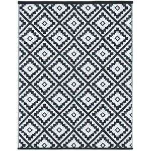Tappeto per esterni IDMARKET Bahamas - Geometrico Nero - 160 x 260 cm Tappeto per esterni IDMARKET Bahamas - Geometrico Nero - 160 x 260 cm