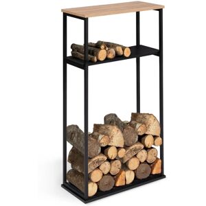 Portalegna verticale grande con mensole 33 x 66 x 112 cm Portalegna verticale grande con mensole 33 x 66 x 112 cm