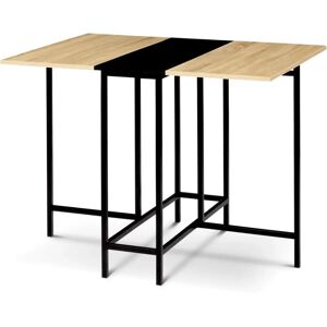 IDMARKET Edi Klappbare Konsole - Industrieller Stil 103x76cm IDMARKET Edi Klappbare Konsole - Industrieller Stil 103x76cm