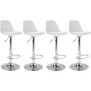 Idmarket KARL Sgabelli da bar bianchi regolabili - Arredo bar e cucina Idmarket KARL Sgabelli da bar bianchi regolabili - Arredo bar e cucina