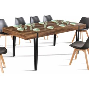 Table à manger extensible Idmarket Austria - Bois foncé - 6-10 personnes - Publicité Table à manger extensible Idmarket Austria - Bois foncé - 6-10 personnes - Publicité