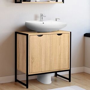 IDMARKET Detroit Badezimmer Schrank - Industrielles Design IDMARKET Detroit Badezimmer Schrank - Industrielles Design
