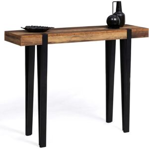 Console en bois Austria avec pieds épingle - Meuble d'entrée et salon - Publicité Console en bois Austria avec pieds épingle - Meuble d'entrée et salon - Publicité