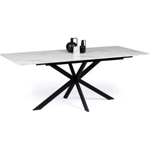 Idmarket Alaska Esstisch - Ausziehbar 160-200cm - Marmoroptik Idmarket Alaska Esstisch - Ausziehbar 160-200cm - Marmoroptik