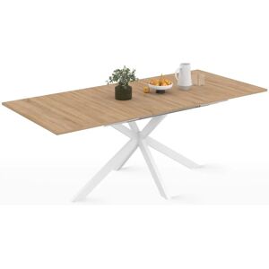Mesa comedor rectangular extensible Idmarket Alix - 6-10 Personas Mesa comedor rectangular extensible Idmarket Alix - 6-10 Personas