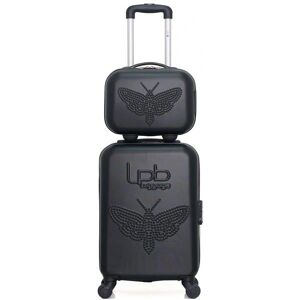 Set Valise et Vanity Francette-H Noir LPB - Publicité Set Valise et Vanity Francette-H Noir LPB - Publicité