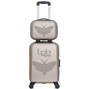 Ensemble de Valises LPB Francette - Doré - Publicité Ensemble de Valises LPB Francette - Doré - Publicité