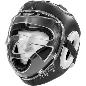 Casque de Boxe Metal Boxe - Léger, Réglable, Coque en PU - Publicité Casque de Boxe Metal Boxe - Léger, Réglable, Coque en PU - Publicité