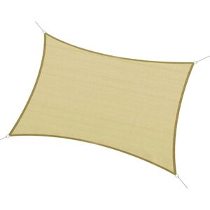 Voile d'ombrage rectangulaire résistante aux UV - 3x4m - Publicité Voile d'ombrage rectangulaire résistante aux UV - 3x4m - Publicité