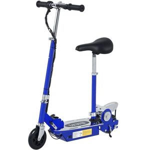 Trottinette Électrique Homcom - Guidon & Selle Réglables - 10 km/h - Bleu - Publicité Trottinette Électrique Homcom - Guidon & Selle Réglables - 10 km/h - Bleu - Publicité