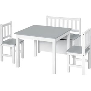 Ensemble Homcom Table et Chaises Enfant - Mobilier Compact Multi-Activités - Publicité Ensemble Homcom Table et Chaises Enfant - Mobilier Compact Multi-Activités - Publicité