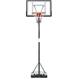 HOMCOM Panier de Basket - Hauteur réglable 2,55-3,05m avec Socle & Roulettes - Publicité HOMCOM Panier de Basket - Hauteur réglable 2,55-3,05m avec Socle & Roulettes - Publicité