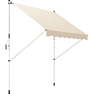 Store Banne Outsunny - Manuel, Rétractable, Polyester - 3x1,5m - Publicité Store Banne Outsunny - Manuel, Rétractable, Polyester - 3x1,5m - Publicité