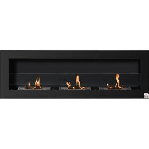 HOMCOM Cheminée bioéthanol - Murale 3 brûleurs - Chauffage 20 m² - Publicité HOMCOM Cheminée bioéthanol - Murale 3 brûleurs - Chauffage 20 m² - Publicité