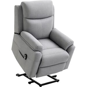 HOMCOM Fauteuil Relaxation Électrique - Repose-pieds Ajustable - Gris - Publicité HOMCOM Fauteuil Relaxation Électrique - Repose-pieds Ajustable - Gris - Publicité