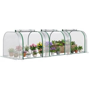 Mini Serre de Jardin Outsunny - Protège Plantes - Publicité Mini Serre de Jardin Outsunny - Protège Plantes - Publicité