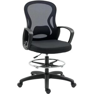 Chaise de Bureau Vinsetto - Hauteur Réglable, Maille, Noir - Publicité Chaise de Bureau Vinsetto - Hauteur Réglable, Maille, Noir - Publicité
