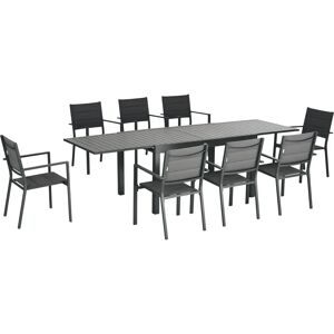 Ensemble de Jardin Outsunny - Table Extensible 135-270cm, 8 Chaises - Publicité Ensemble de Jardin Outsunny - Table Extensible 135-270cm, 8 Chaises - Publicité