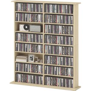 HOMCOM - CD/DVD Storage - 16 compartiments - Placard - Publicité HOMCOM - CD/DVD Storage - 16 compartiments - Placard - Publicité