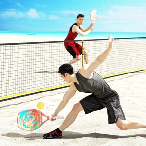 SPORTNOW - Fibre de carbone - Poignée antidérapante - Raquette de beach tennis - Publicité SPORTNOW - Fibre de carbone - Poignée antidérapante - Raquette de beach tennis - Publicité
