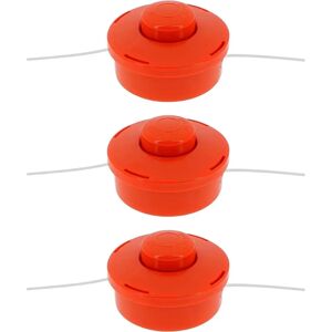 GT GARDEN Set de 3 têtes fils pour débroussailleuse et multifonction - Publicité GT GARDEN Set de 3 têtes fils pour débroussailleuse et multifonction - Publicité