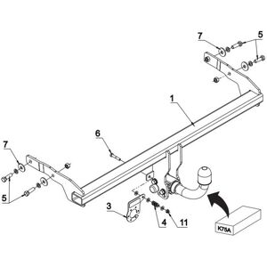 Auto-Hak Rdsoh - Volkswagen T-Cross - 03/19- - Tow hitch - Publicité Auto-Hak Rdsoh - Volkswagen T-Cross - 03/19- - Tow hitch - Publicité