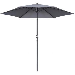 Parasole Oviala 3m Gris Incliné - Parasole - Publicité Parasole Oviala 3m Gris Incliné - Parasole - Publicité